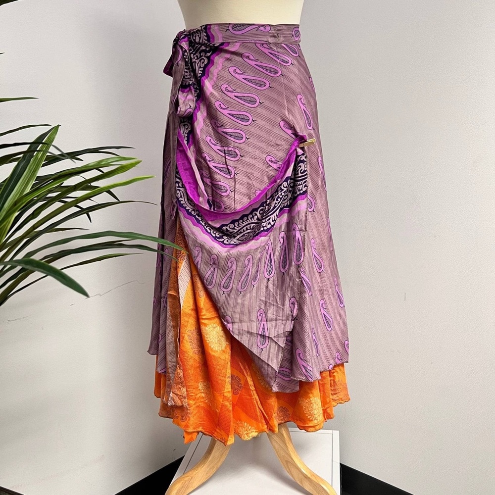 Darn Good Yarn Wrap Skirt